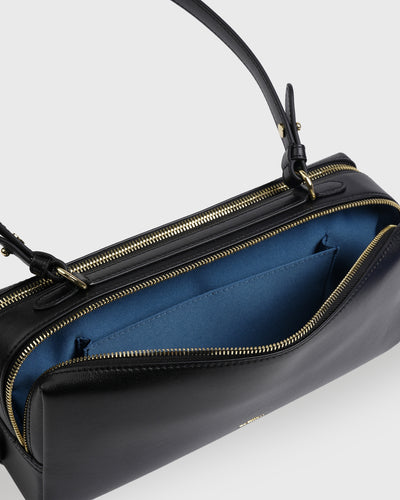 Savina Shoulder Bag Mini (Black)