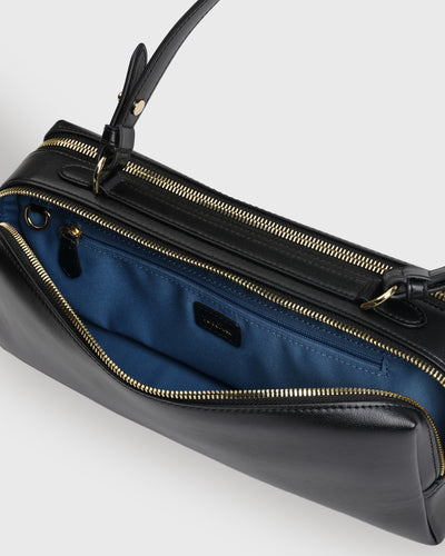 Savina Shoulder Bag Mini (Black)