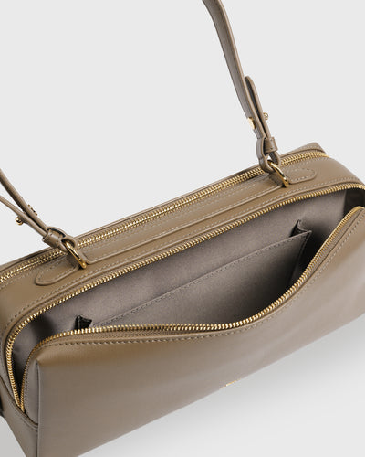 Savina Shoulder Bag Mini (Mocha)