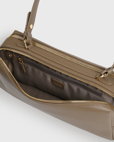 Savina Shoulder Bag Mini (Mocha)