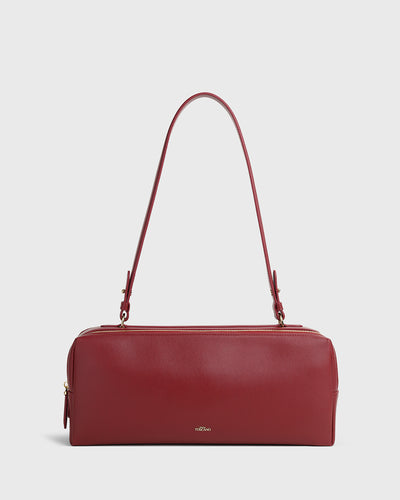 Savina Shoulder Bag (Cherry)