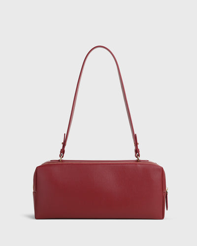 Savina Shoulder Bag (Cherry)
