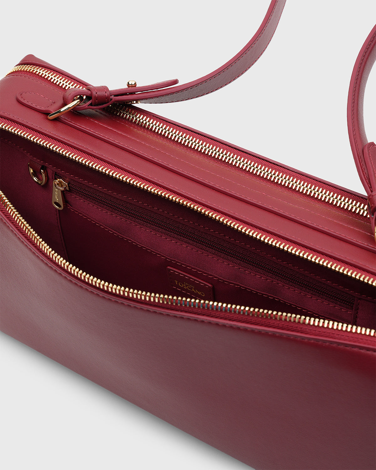 Savina Shoulder Bag (Cherry)