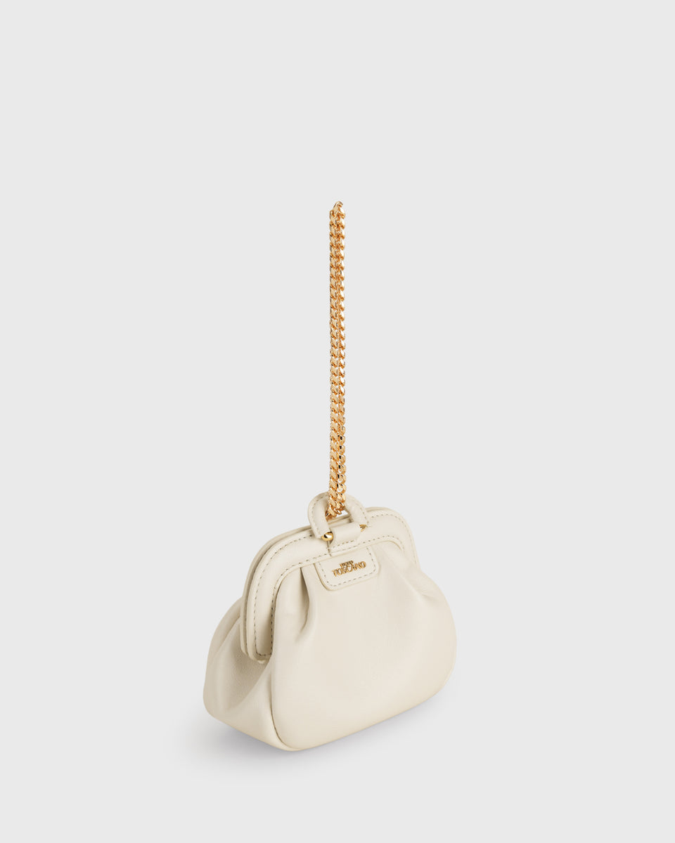 Orla Frame Purse (Cream)- Tocco Toscano
