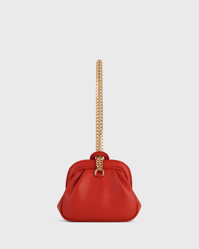 Orla Frame Purse (Scarlet)