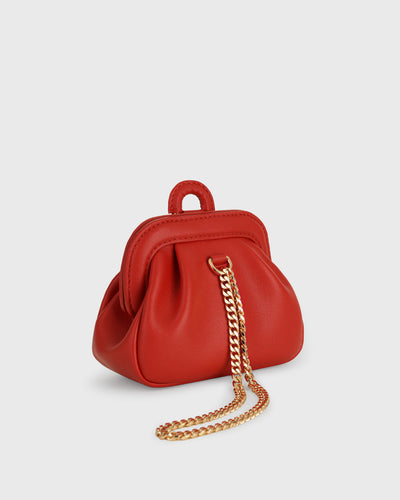Orla Frame Purse (Scarlet)