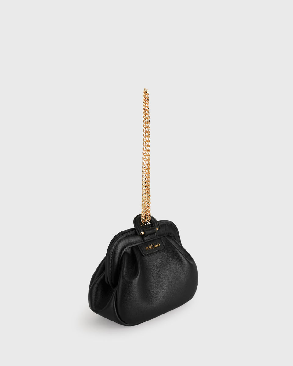 Orla Frame Purse (Black)- Tocco Toscano