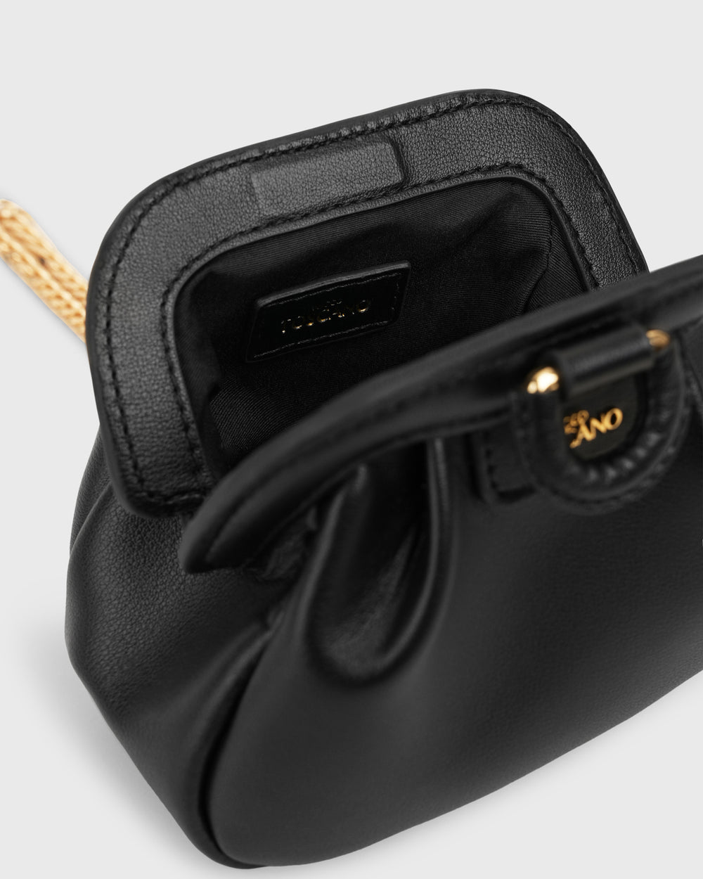 Orla Frame Purse (Black)- Tocco Toscano