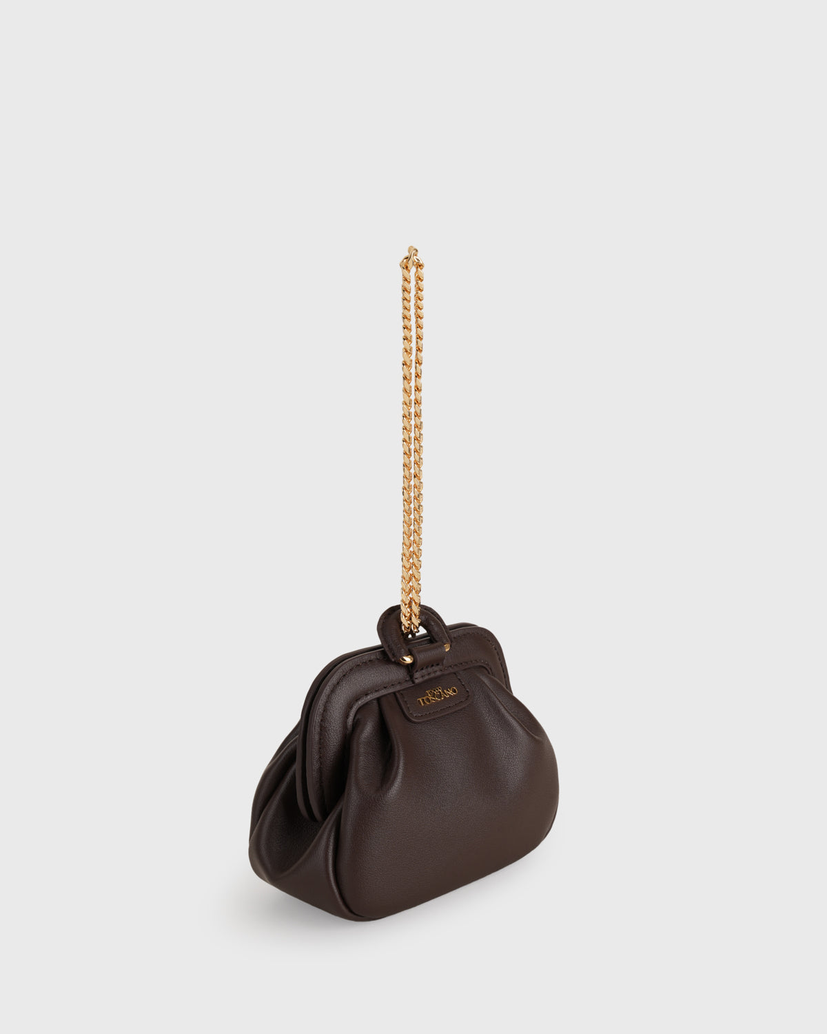 Orla Frame Purse (Dark Plum)