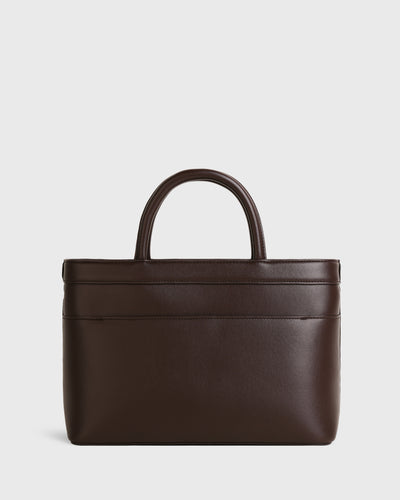 Dahna Top Handle (Dark Plum)