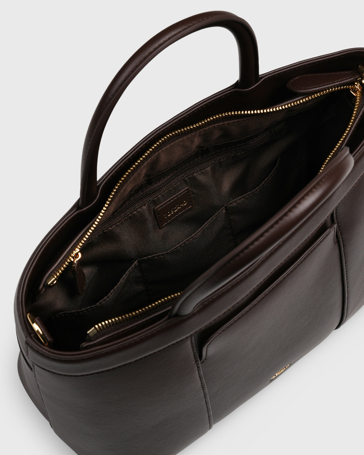 Dahna Top Handle (Dark Plum)