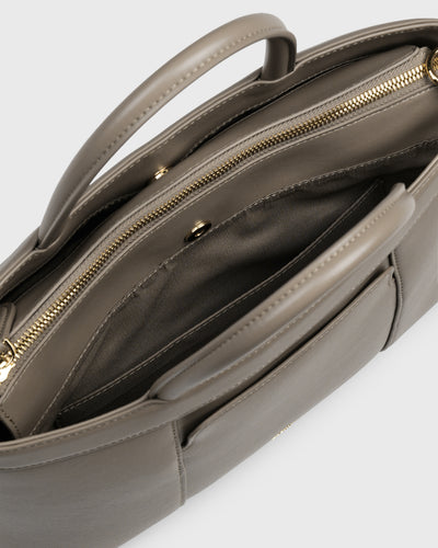 Dahna Top Handle (Taupe)