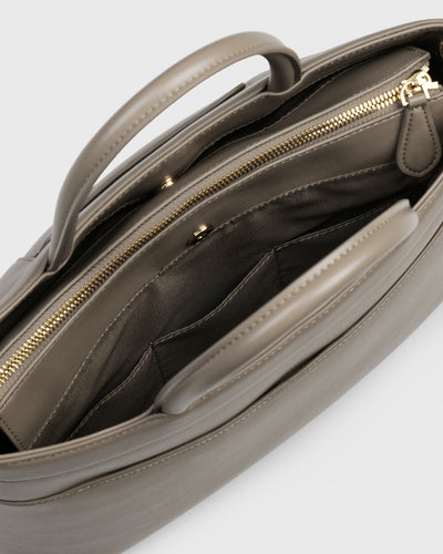Dahna Top Handle (Taupe)
