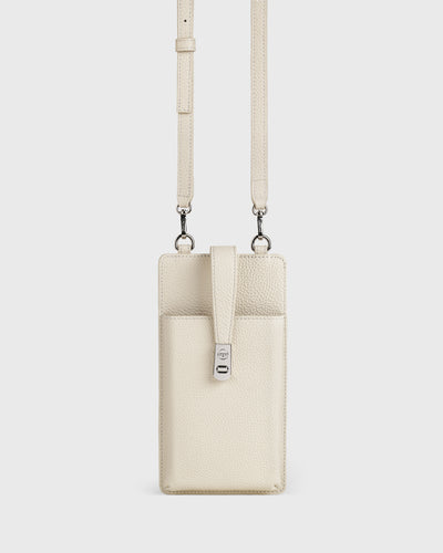 Casey Mobile Phone Bag (Cream) | Pre-order