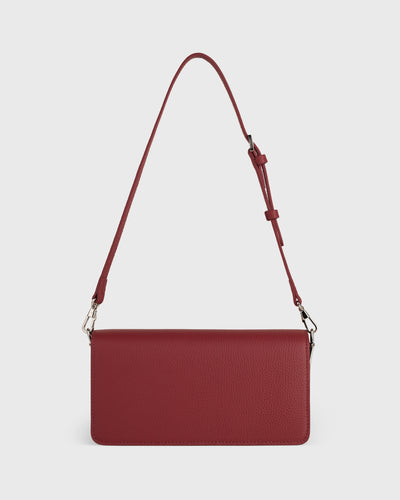 Milana Shoulder Bag (Cherry)