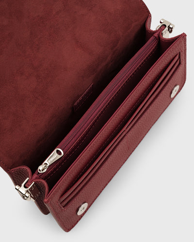 Milana Shoulder Bag (Cherry)