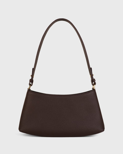 Kara Shoulder Bag (Dark Plum)