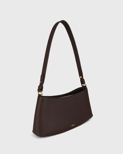 Kara Shoulder Bag (Dark Plum)