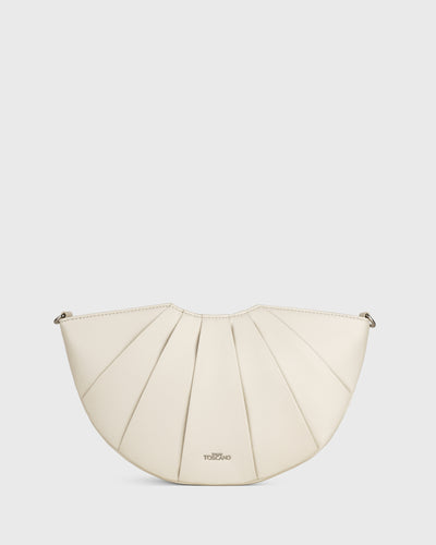 Tessa Clutch (Cream)