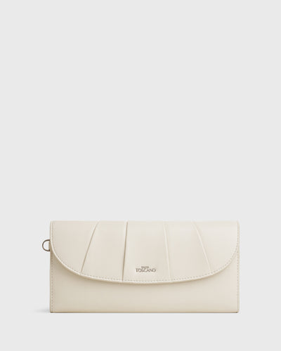 Tessa Long Wallet (Cream)