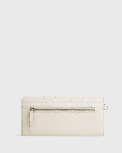 Tessa Long Wallet (Cream)
