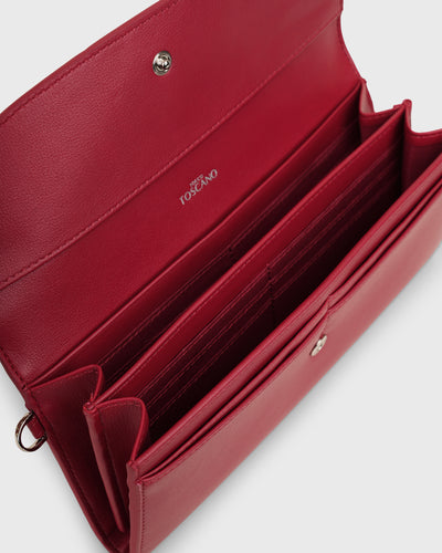 Tessa Long Wallet (Scarlet)