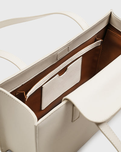 Tessa Shoulder Bag (Cream)