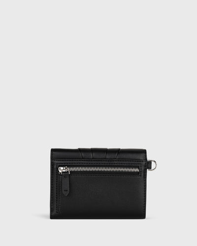 Tessa Trifold Wallet (Black)