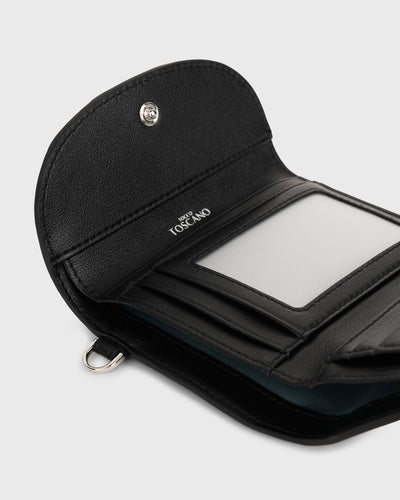 Tessa Trifold Wallet (Black)