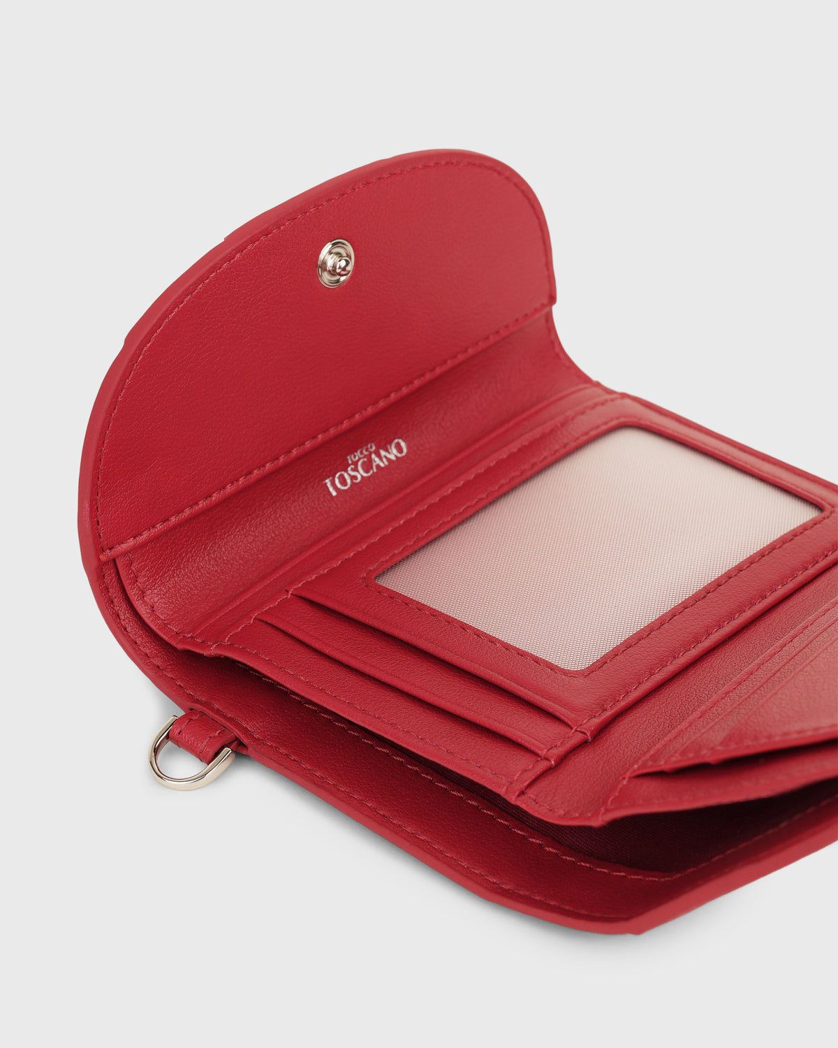 Tessa Trifold Wallet (Scarlet)