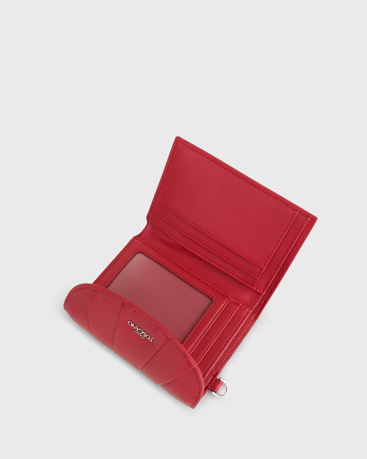 Tessa Trifold Wallet (Scarlet)