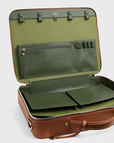 Heritage Document Bag (Tan)
