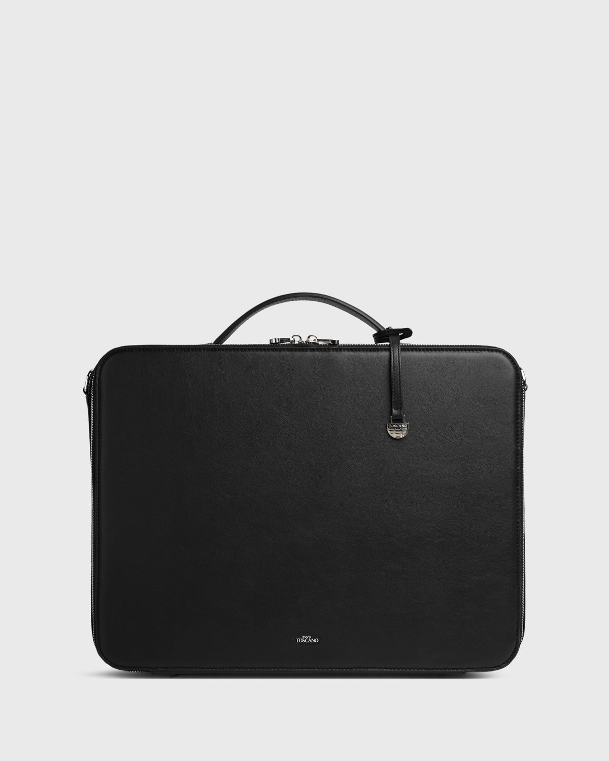 Heritage Document Bag (Black) - Tocco Toscano