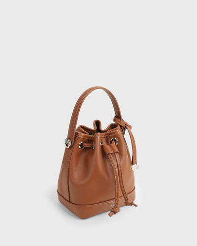 Heritage Bucket Bag Mini (Tan)