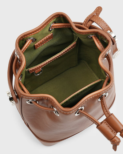 Heritage Bucket Bag Mini (Tan)