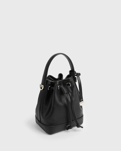 Heritage Bucket Bag Mini (Black)