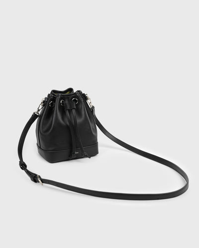 Heritage Bucket Bag Mini (Black)