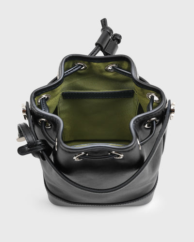 Heritage Bucket Bag Mini (Black)