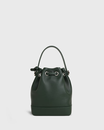 Heritage Bucket Bag Mini (Forest)