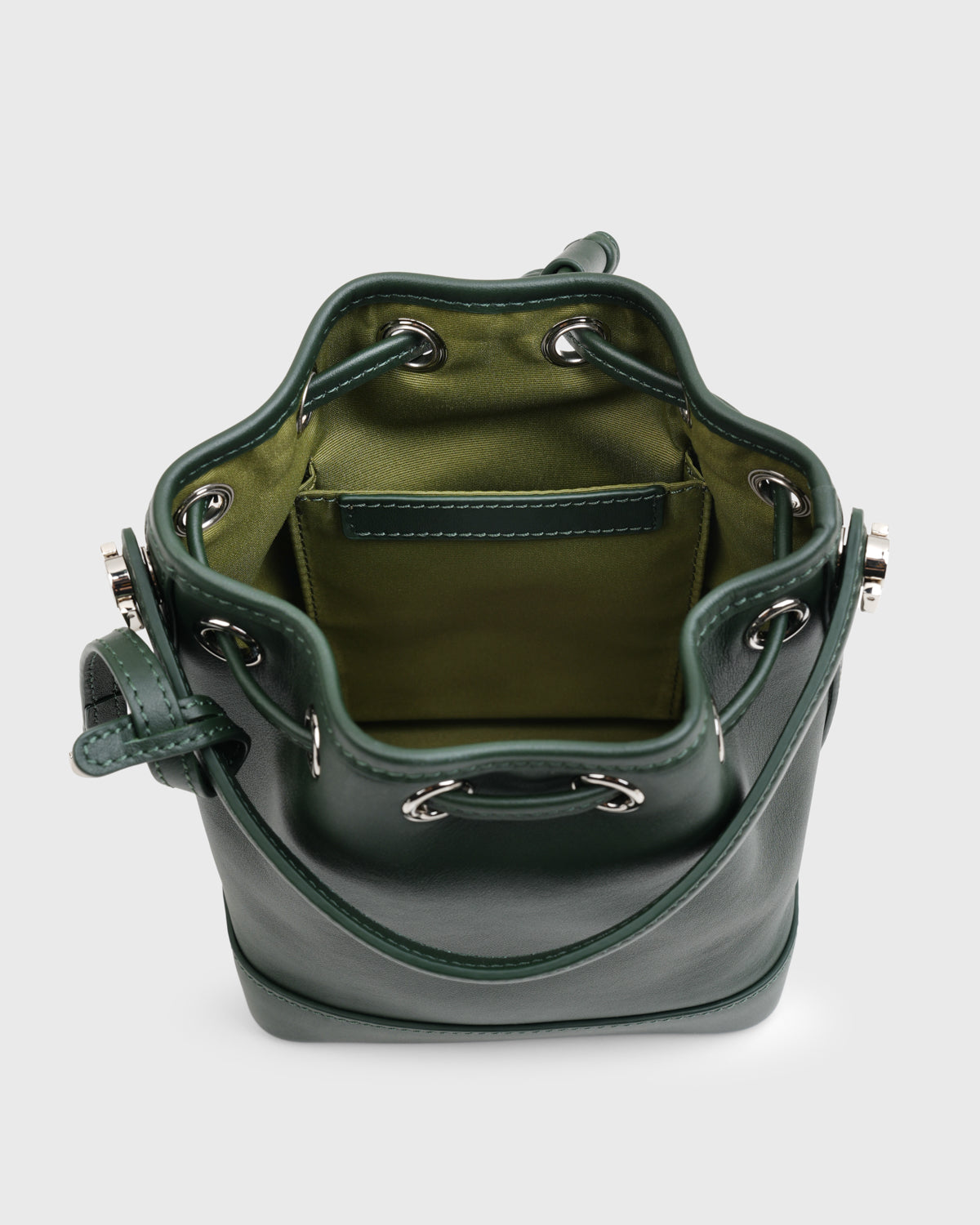 Heritage Bucket Bag Mini (Forest)