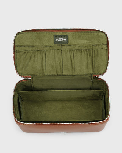 Heritage Vanity Bag (Tan)