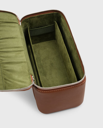 Heritage Vanity Bag (Tan)