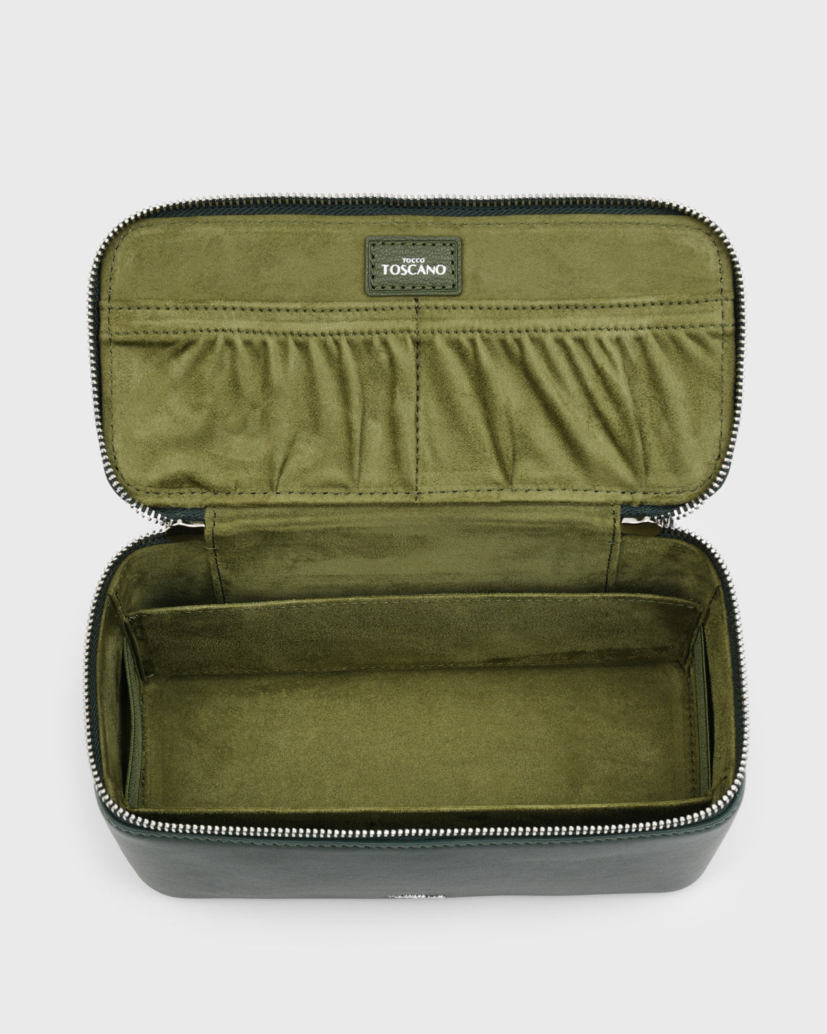 Heritage Vanity Bag (Forest) - Tocco Toscano
