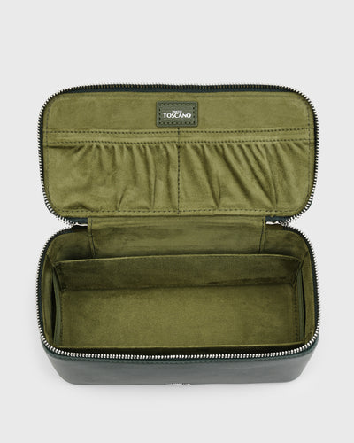 Heritage Vanity Bag (Forest)
