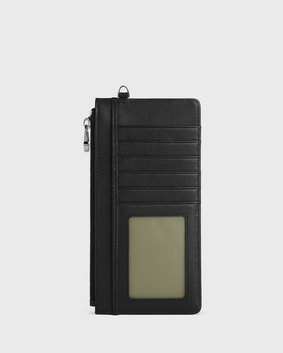 Heritage Slim Card Wallet (Black)