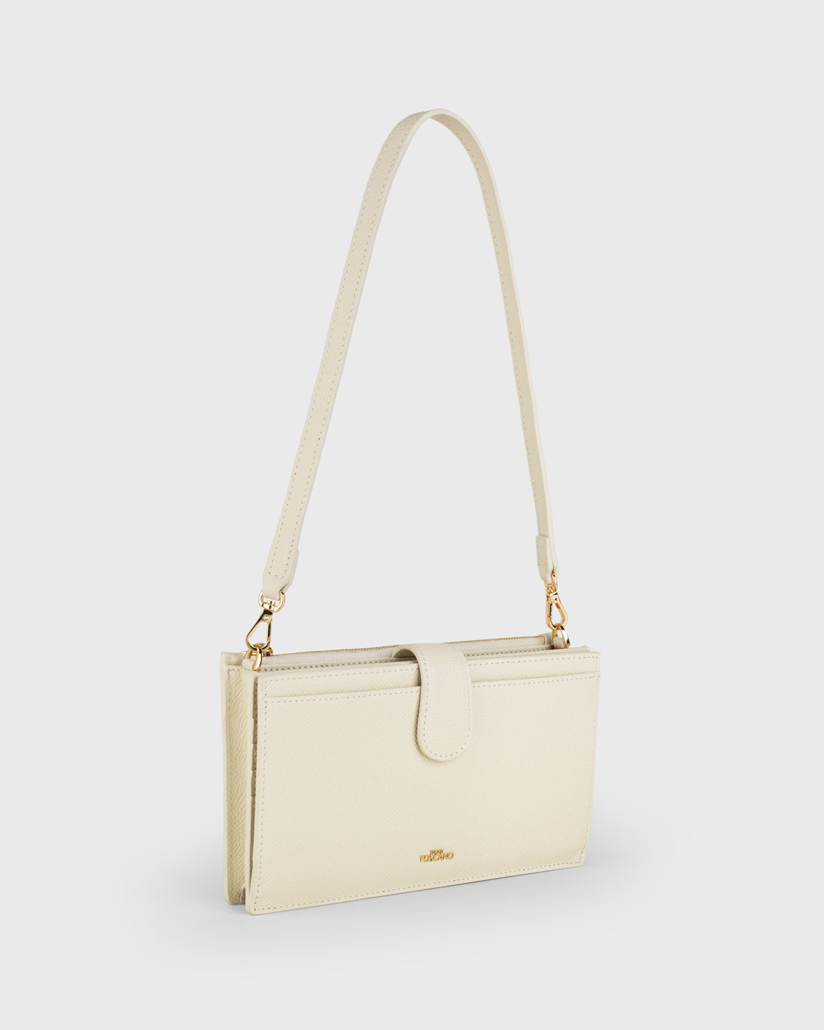 Vela Travel Wallet (Cream)