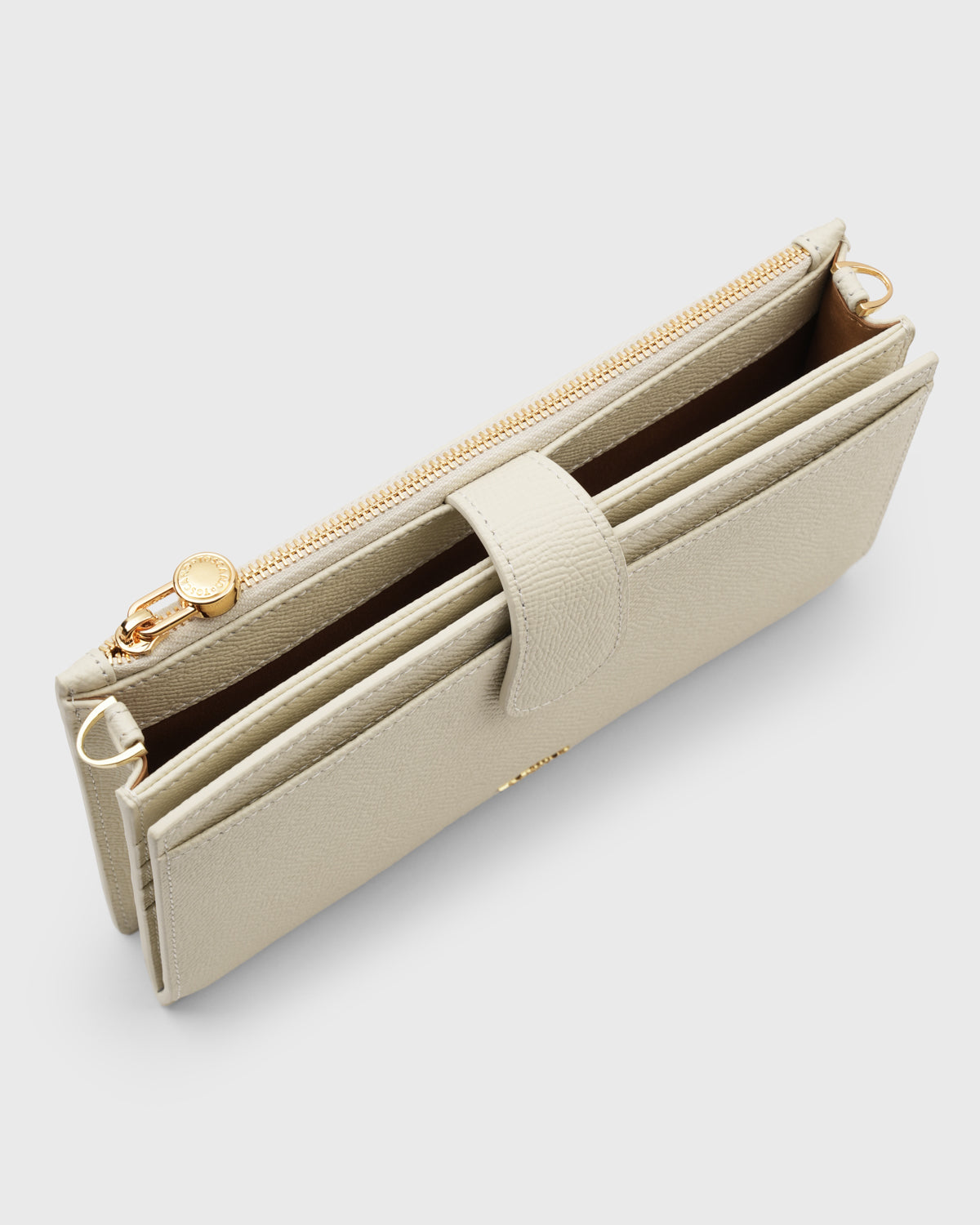 Vela Travel Wallet (Cream)