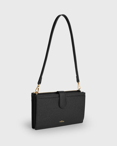 Vela Travel Wallet (Black)