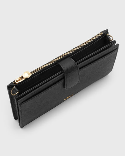 Vela Travel Wallet (Black)