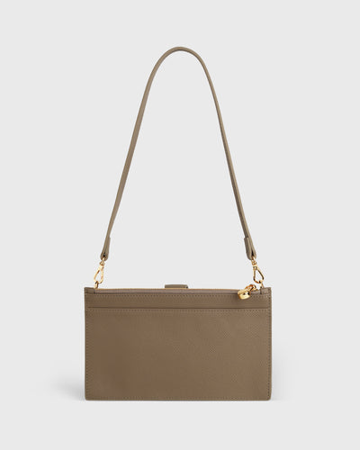 Vela Travel Wallet (Taupe)